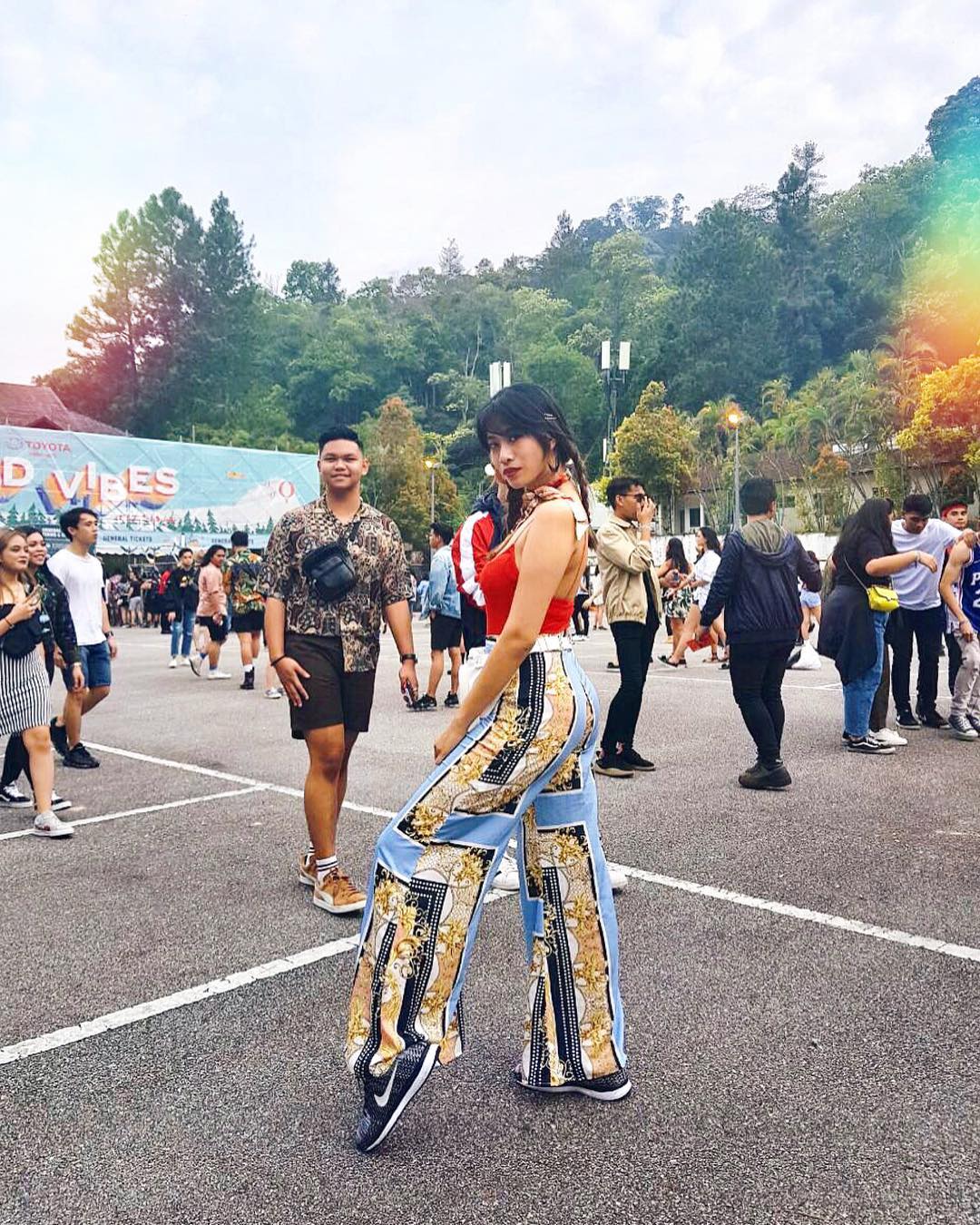 Legs for days.